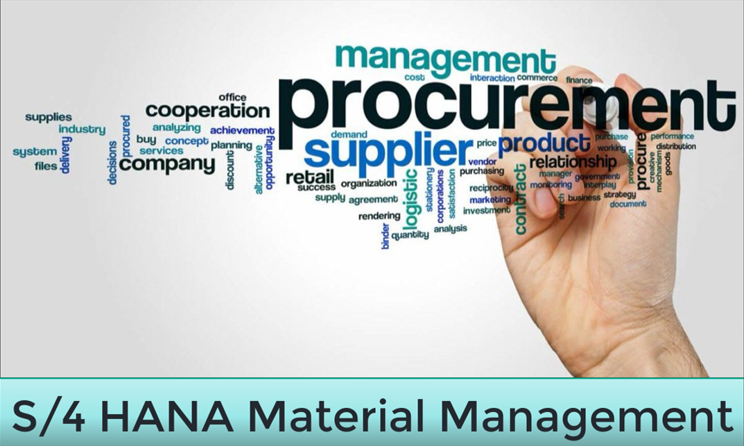 S/4 HANA MM Training